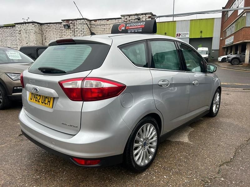 Used Ford C-MAX Titanium 115 HP (84 kW) 2012 Silver MPV