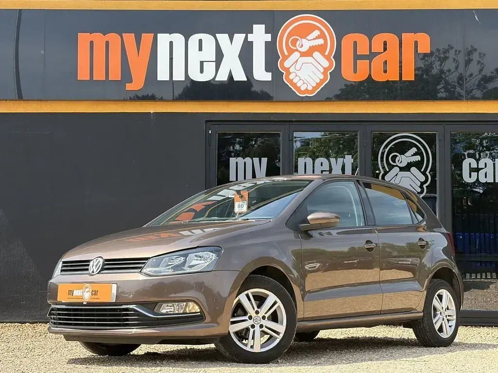 Used VW Polo Match 75 HP (55 kW) 2017 Brown Hatchback