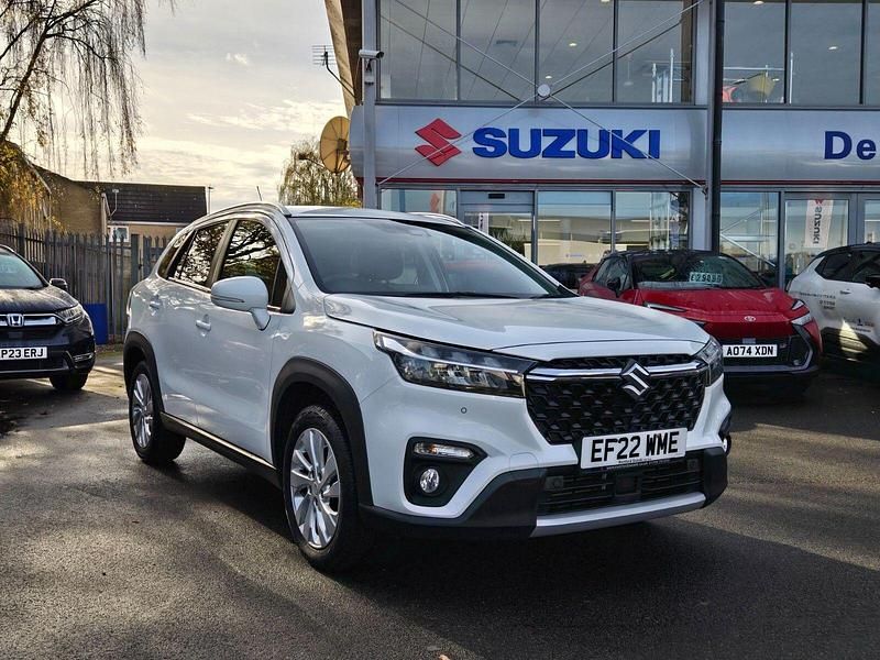 White Used 2022 Suzuki SX4 S-Cross Hatchback | £13,490 (Fair price) - Image 1/4