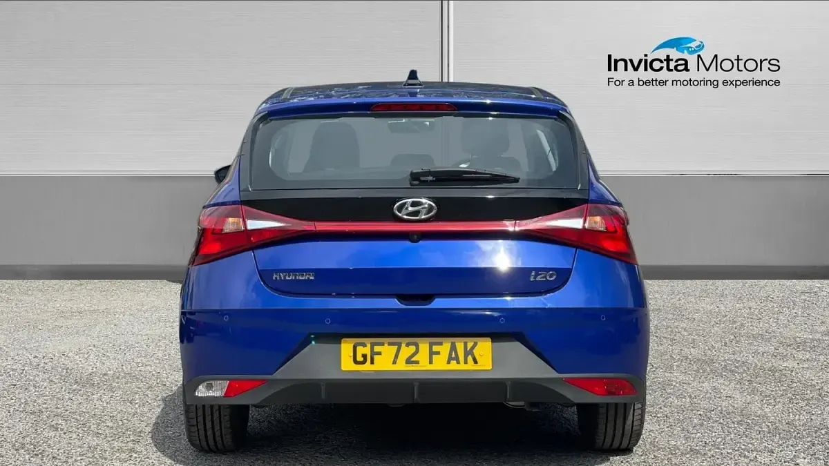 Used Hyundai i20 SE 100 HP (73 kW) 2022 Blue Hatchback