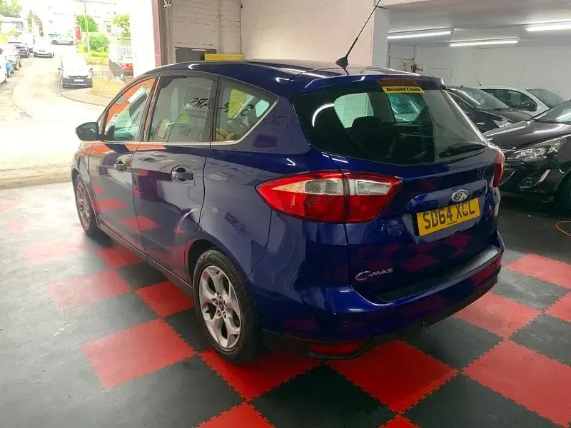 Used Ford C-MAX Zetec 115 HP (84 kW) 2014 Blue MPV
