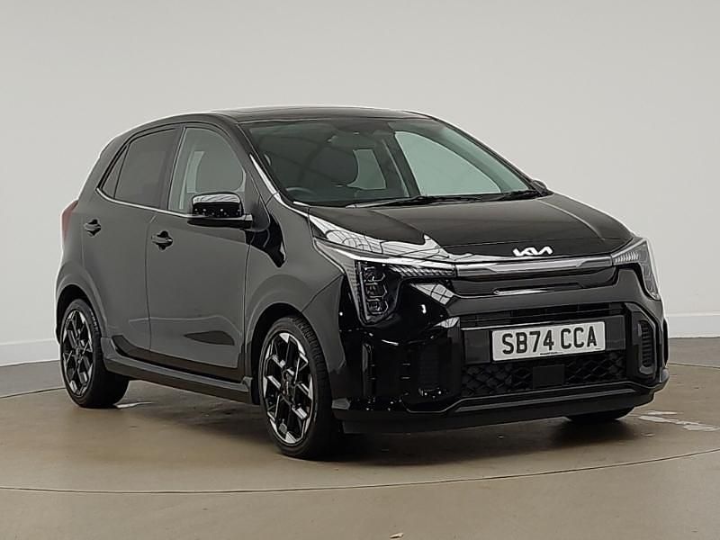 New Kia Picanto GT-Line S 77 HP (56 kW) 2025 Black Hatchback