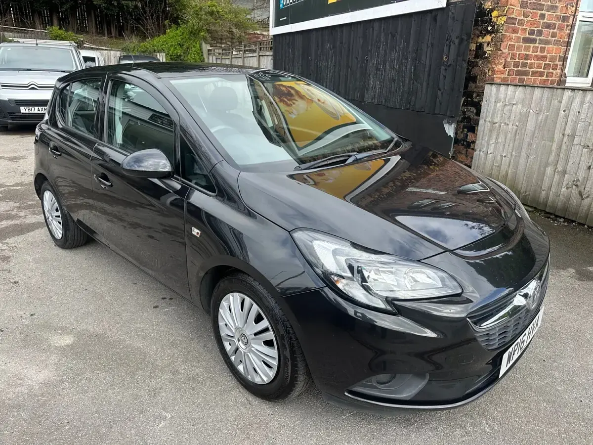 Used Vauxhall Corsa Design Edition 2016 Black Hatchback