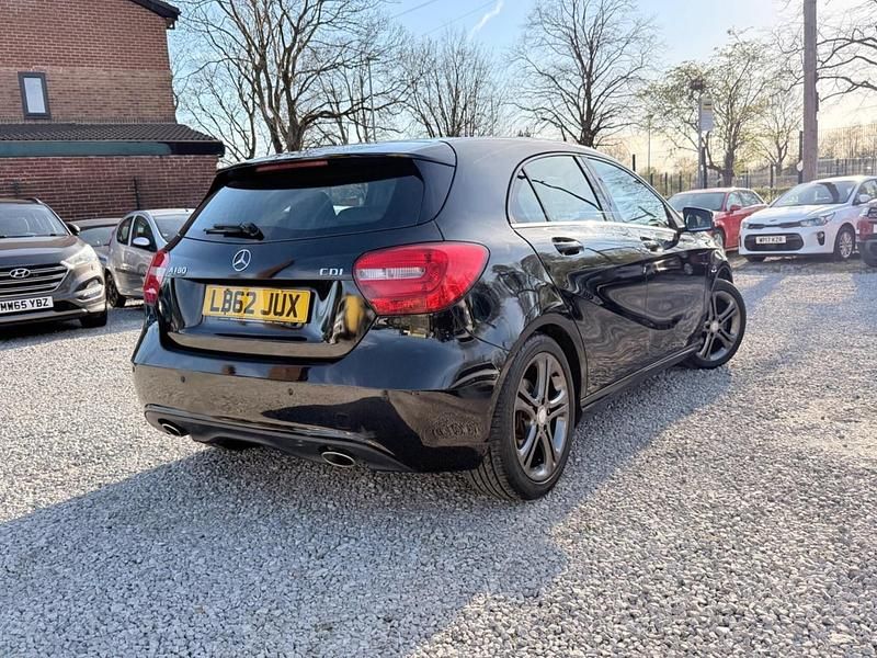 Used Mercedes A180 2012 Black Hatchback