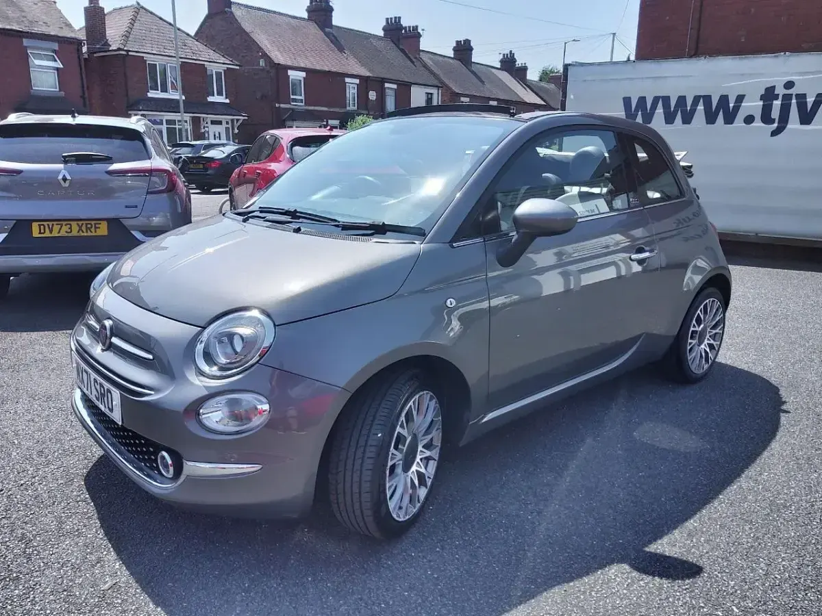 Used Fiat 500C Star 70 HP (51 kW) 2021 Grey Cabriolet