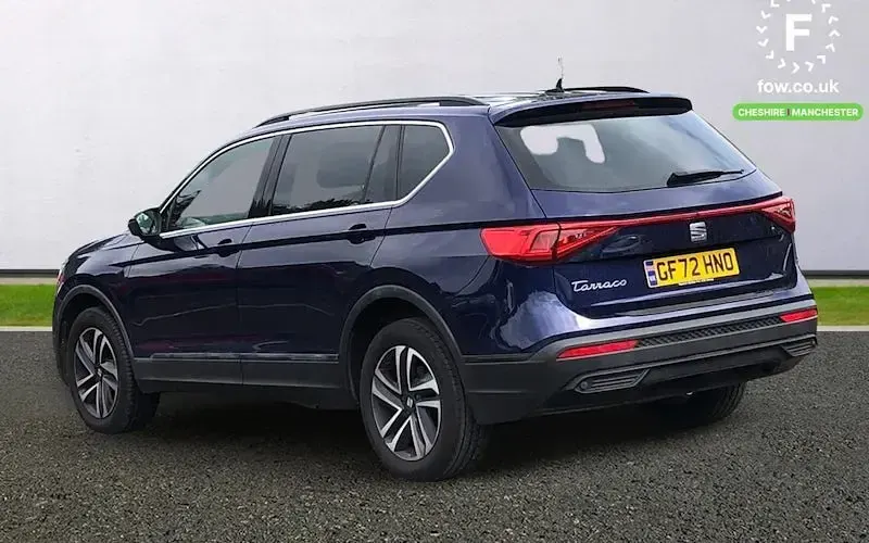 Begagnad Seat Tarraco SE Technology 150 HK (110 kW) 2022 Blå SUV