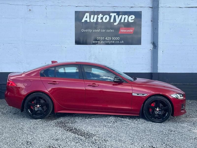 Used Jaguar XE R-Sport 2017 Red Sedan