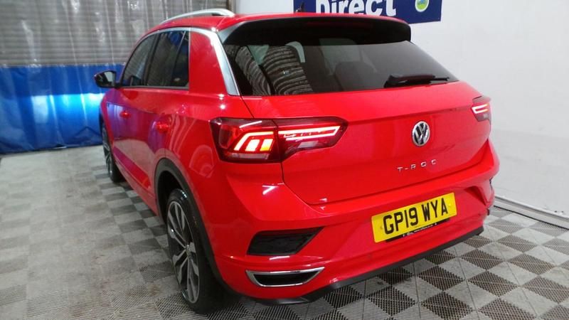 Used VW T-Roc R-line 150 HP (110 kW) 2019 Red SUV