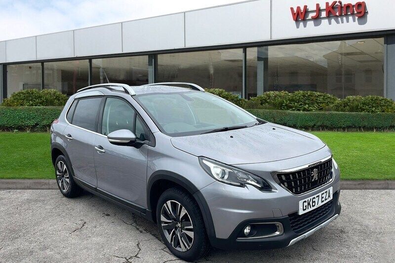 Grey Used 2017 Peugeot 2008 Allure SUV | £6,095 (Fair price) - Image 1/3