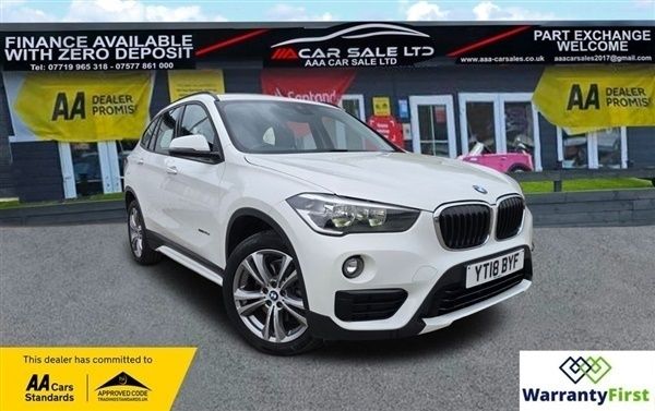 White Used 2018 BMW X1 Sport Line SUV | £10,750 (Fair price) - Image 1/1