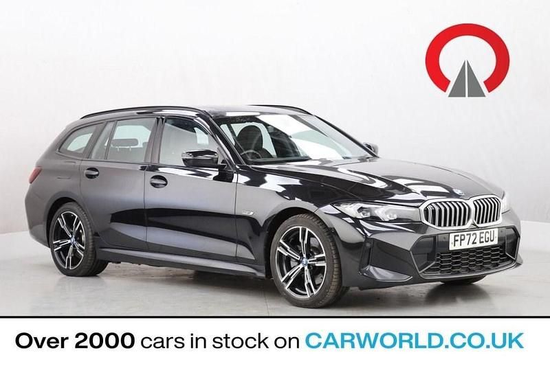 Used BMW 330e M Sport 2022 Black Estate