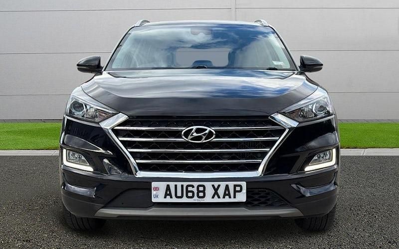 Używany Hyundai Tucson Premium 116 KM (85 kW) 2018 Czarny SUV