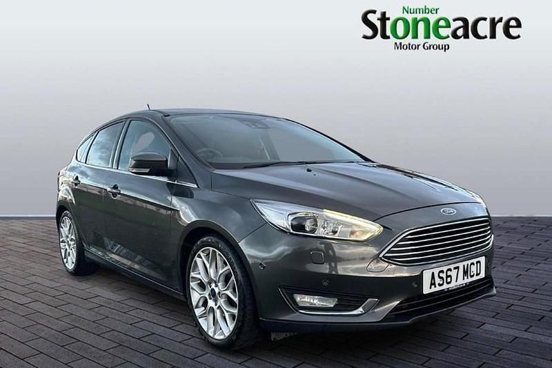 Grey Used 2017 Ford Focus Titanium X Hatchback | £9,995 (Fair price) - Image 1/1