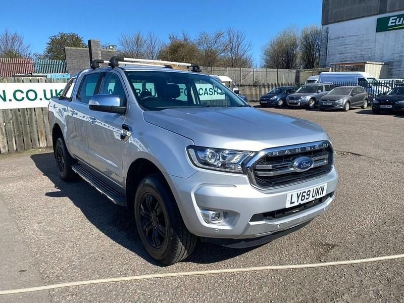 Silver Used 2020 Ford Ranger Limited Pickup | £17,995 (Fair price) - Image 1/4