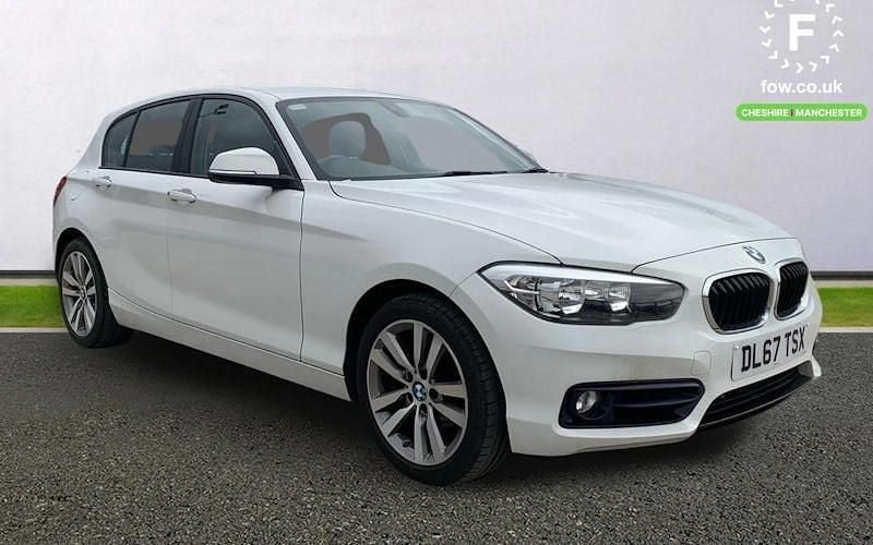 White Used 2017 BMW 118 Sport Line Hatchback | £12,699 (Fair price) - Image 1/4