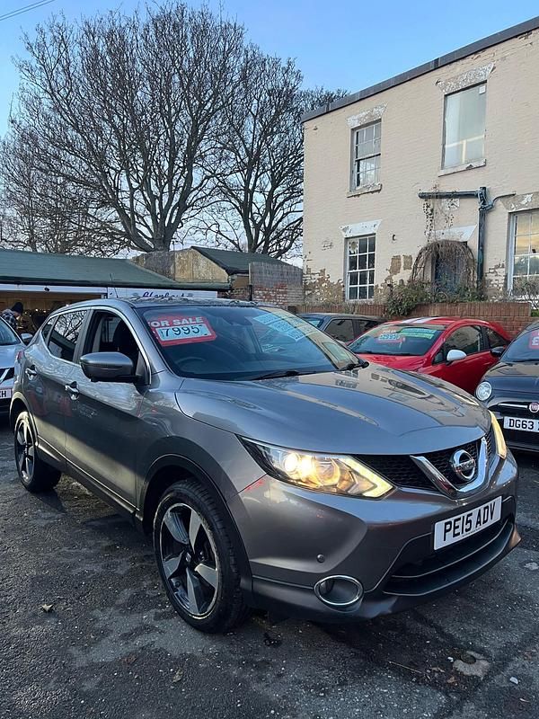 Used Nissan Qashqai N-TEC 2015 Grey SUV