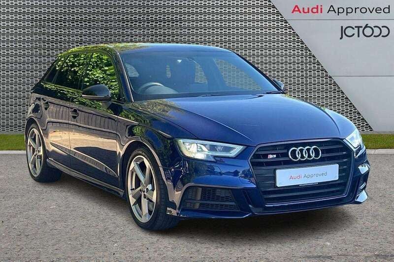 Blue Used 2018 Audi S3 Black Edition Hatchback | £23,944 (Fair price) - Image 1/4