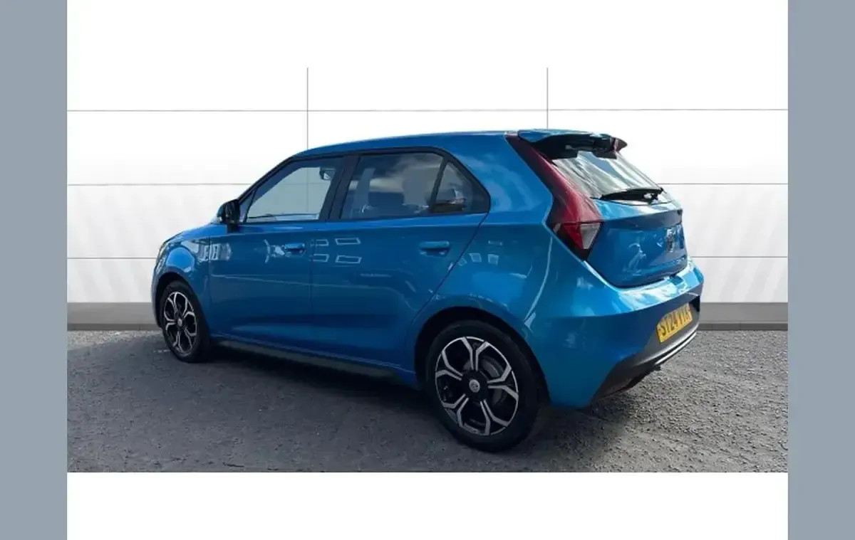 Used MG MG3 Excite 106 HP (77 kW) 2024 Blue Hatchback