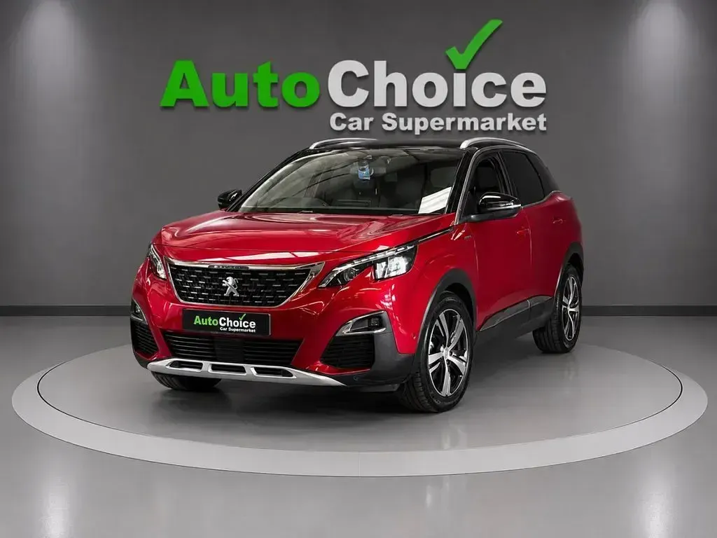 Used Peugeot 3008 GT-line 2018 Red SUV