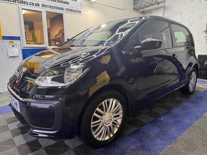 Used VW up! move up! 60 HP (44 kW) 2018 Black Hatchback