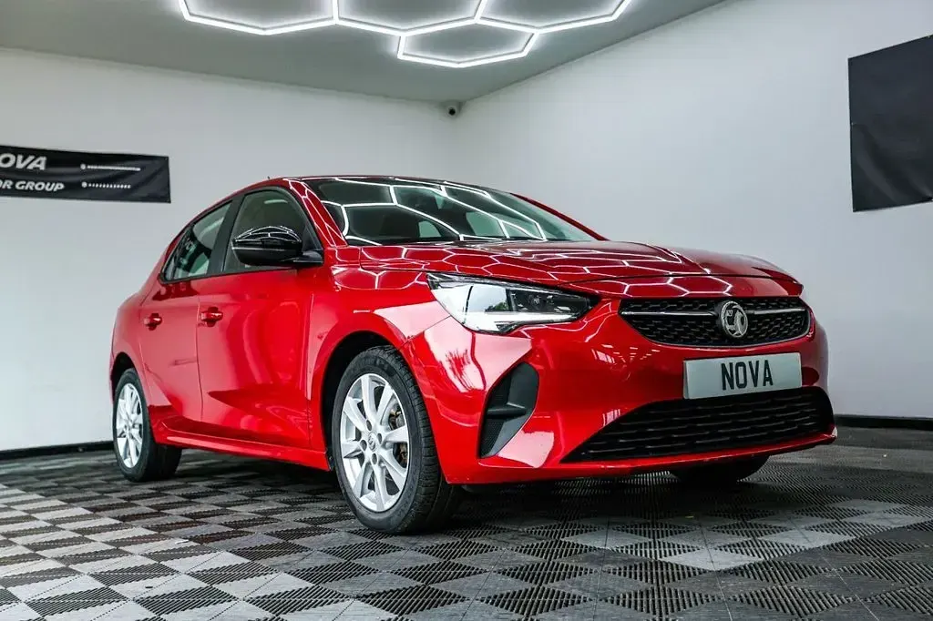 Used Vauxhall Corsa 75 HP (55 kW) 2021 Red Hatchback