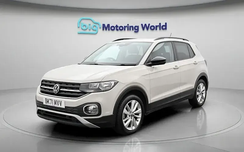 Used VW T-Cross Active 110 HP (80 kW) 2021 Grey SUV