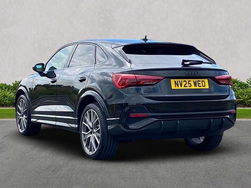 Used Audi Q3 Sportback Black Edition 150 HP (110 kW) 2025 Black SUV