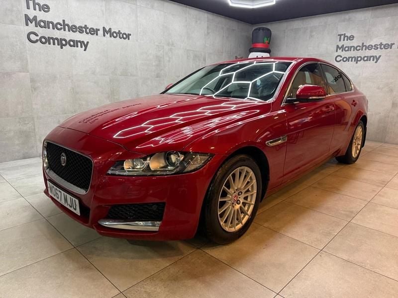 Red Used 2017 Jaguar XF Prestige Sedan | £9,490 (Super price) - Image 1/4