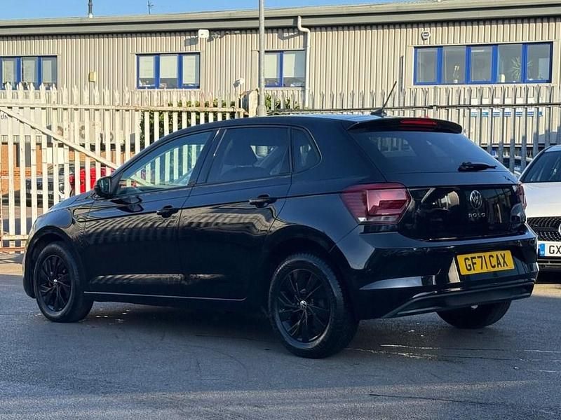 Used VW Polo Match 95 HP (69 kW) 2021 Black Hatchback