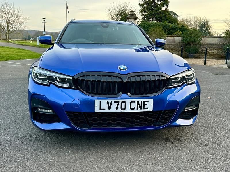 Used BMW 320e M Sport 190 HP (139 kW) 2020 Portimao blue Estate