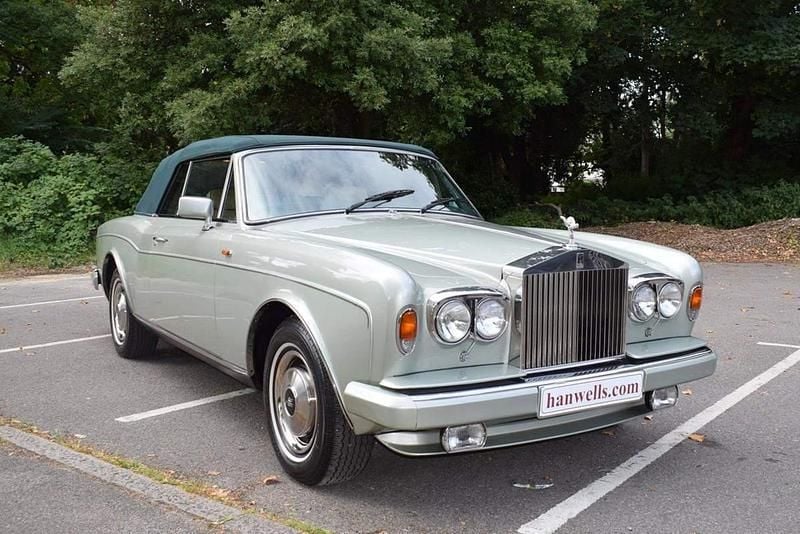 Used Rolls Royce Corniche 1986 Green Cabriolet