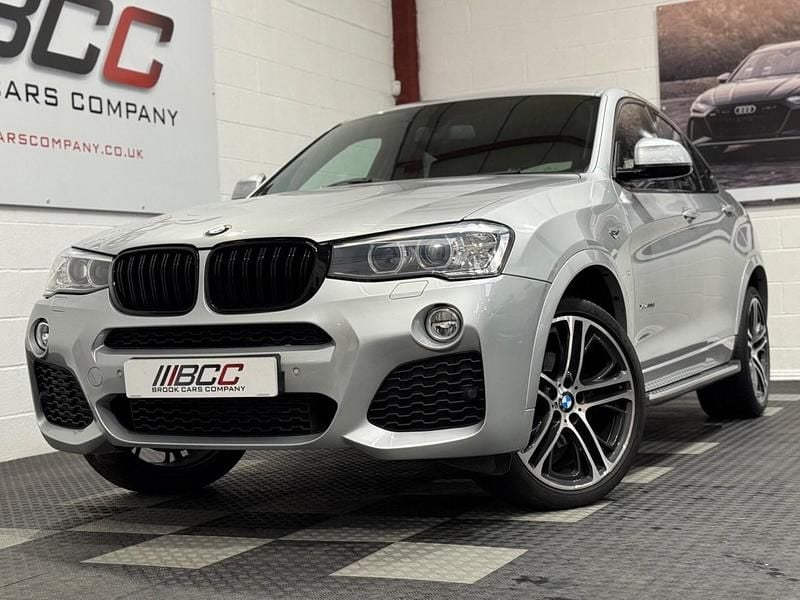 Silver Used 2016 BMW X4 M Sport SUV | £16,995 (Fair price) - Image 1/4