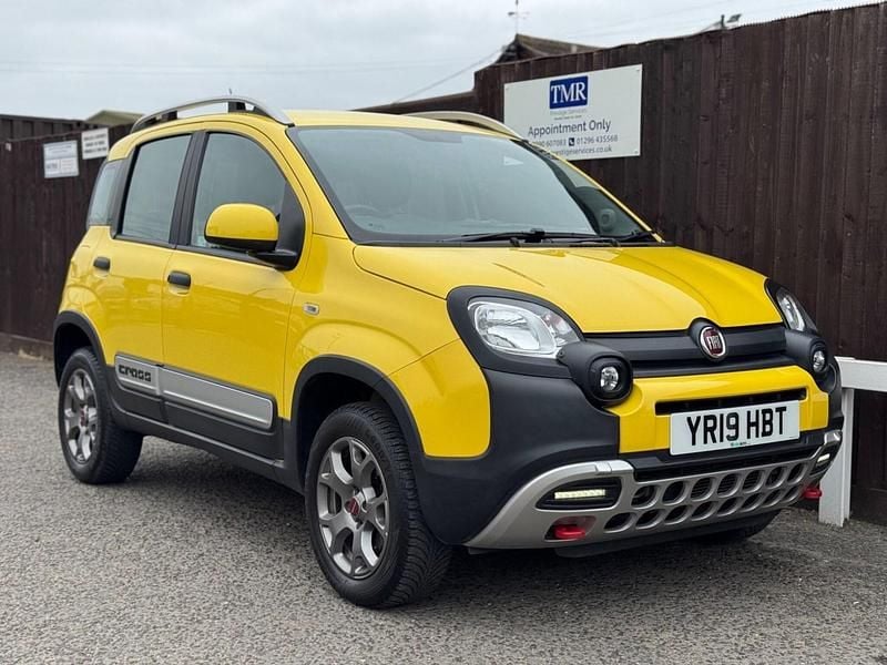 Yellow Used 2019 Fiat Panda Cross Cross Hatchback | £8,995 (Super price) - Image 1/4