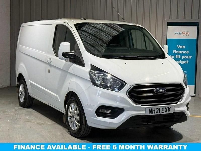 Used Ford Transit Custom Limited 130 HP (95 kW) 2021 White Van
