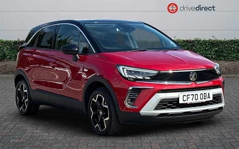 Red Used 2021 Vauxhall Crossland Elite SUV | £12,390 (Fair price) - Image 1/4