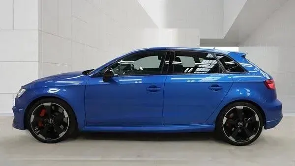 Used Audi RS3 Comfort 400 HP (294 kW) 2017 Blue Sedan