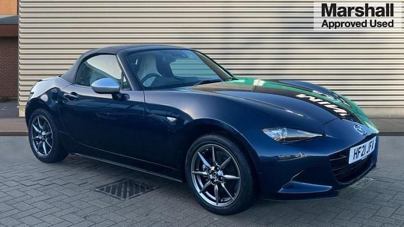 Used Mazda MX5 Inclusive 132 HP (97 kW) 2021 Blue Cabriolet