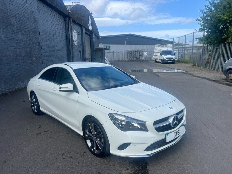 White Used 2017 Mercedes CLA200 Sedan | £8,990 (Super price) - Image 1/4