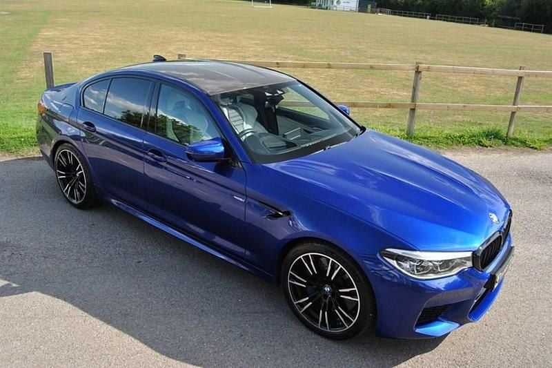 Blue Used 2019 BMW M5 Comfort Edition Sedan | £44,990 (Fair price) - Image 1/1