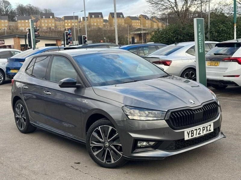 Graphite grey metallic black magic pearl effect Used 2023 Skoda Fabia Monte Carlo Hatchback | £16,111 (A bit pricey) - Image 1/4