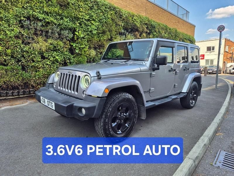 Silver Used 2015 Jeep Wrangler SUV | £22,500 (Good price) - Image 1/4