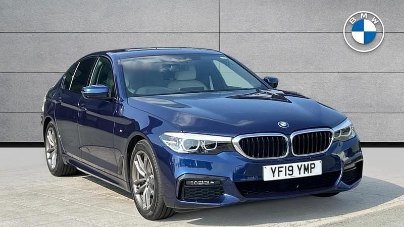 Blue Used 2019 BMW 520 M Sport | £18,995 (Super price) - Image 1/4