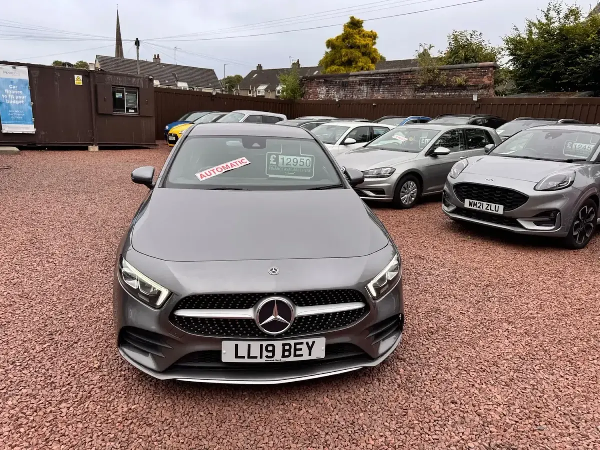 Used Mercedes A220 AMG line 2019 Grey Hatchback