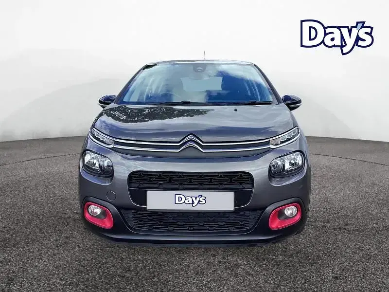Used Citroën C3 PureTech 82 HP (60 kW) 2018 Grey Hatchback