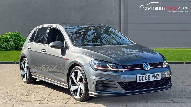 Grey Used 2019 VW Golf VII GTI Hatchback | £18,999 (Good price) - Image 1/4