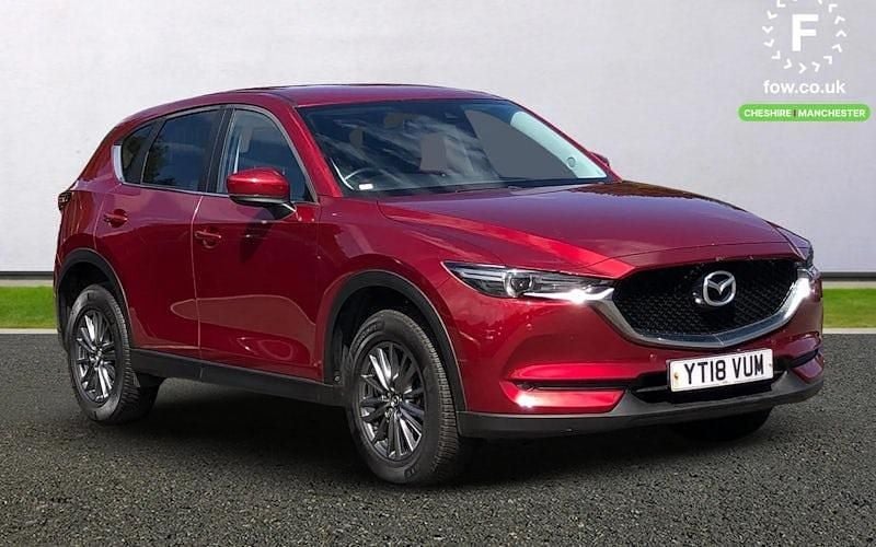 Red Used 2017 Mazda CX-5 SUV | £12,499 (Fair price) - Image 1/4