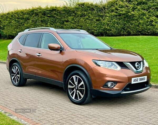 Orange Used 2017 Nissan X-Trail N-TEC SUV | £9,295 (Fair price) - Image 1/4