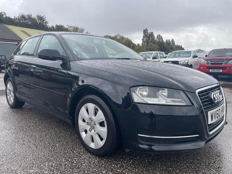 Black Used 2010 Audi A3 Hatchback | £2,950 (Fair price) - Image 1/4