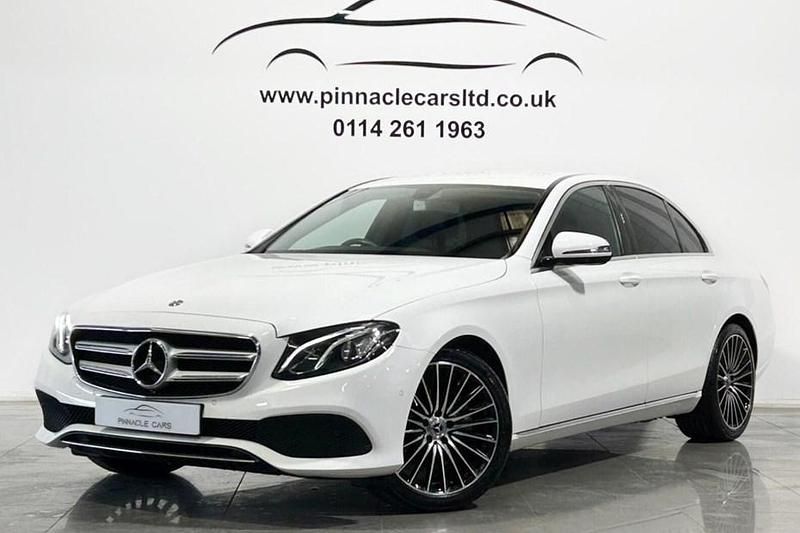 Used Mercedes E200 SE 2017 White Sedan