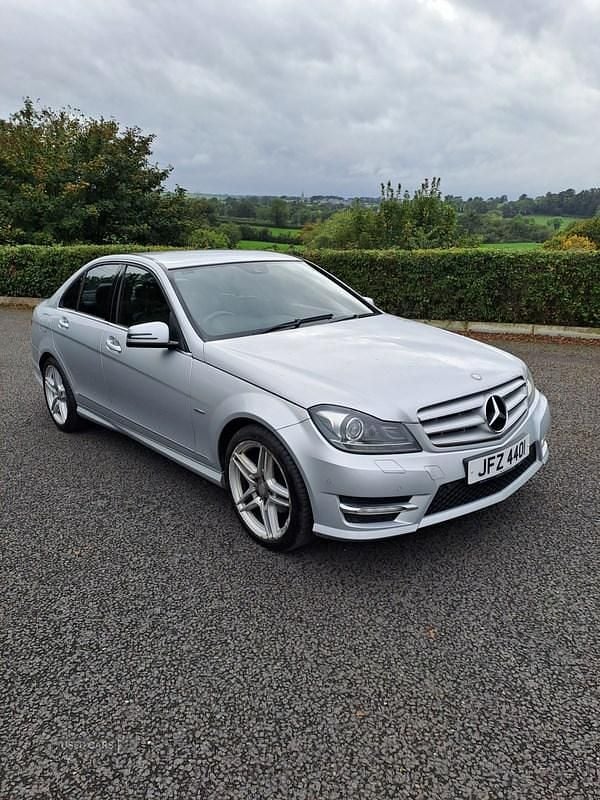 Used Mercedes C180 2012 Silver Sedan